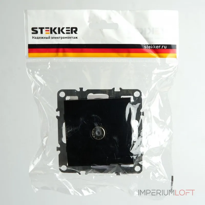 ТВ-розетка без рамки Stekker Эрна 49152