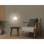 Подвесной светильник TR2594 CGD золото E27 max 60W 300*150*1000 от NovaLamp