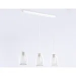 Подвесной светильник TR3536/3 WH/CL/FR белый/прозрачный/белый матовый E27*3 max 40W 640*120*820 от NovaLamp