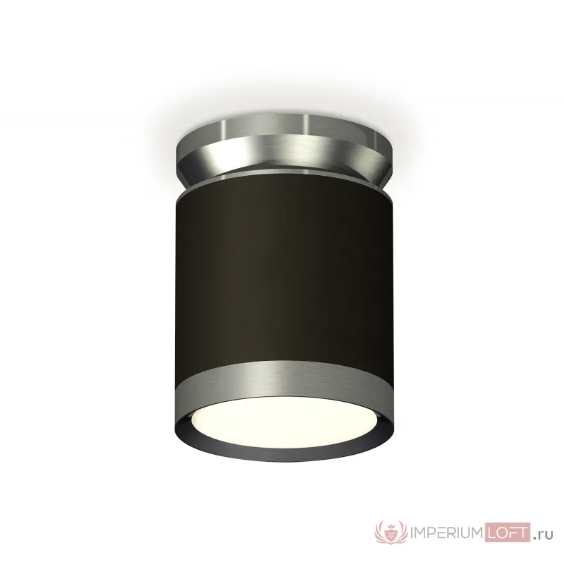 Комплект накладного светильника XS8142040 SBK/PPH черный песок/графит полированный GX53 (N8919, C8142, N8133) от NovaLamp