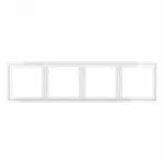 Рамка на 4 поста Voltum S70 VLS100401 от ImperiumLoft