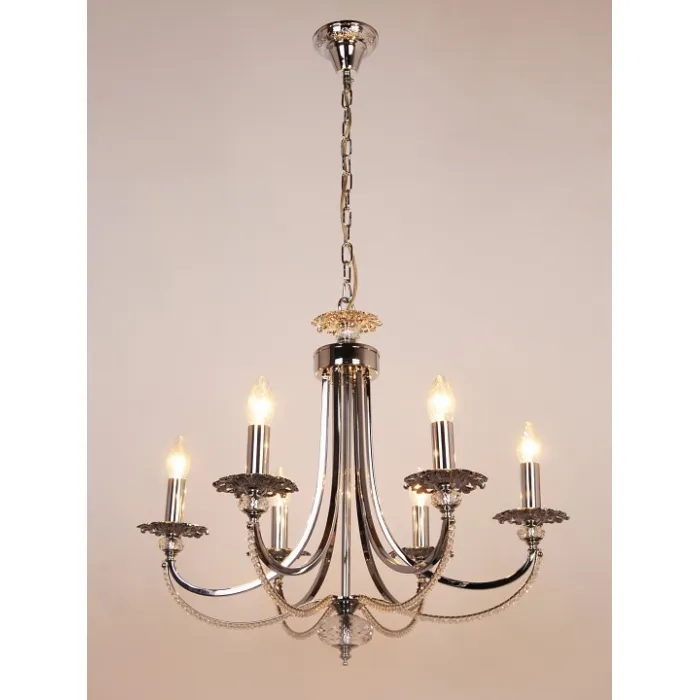 Подвесная люстра Abrasax Josephine 3007/6 CHROME от ImperiumLoft