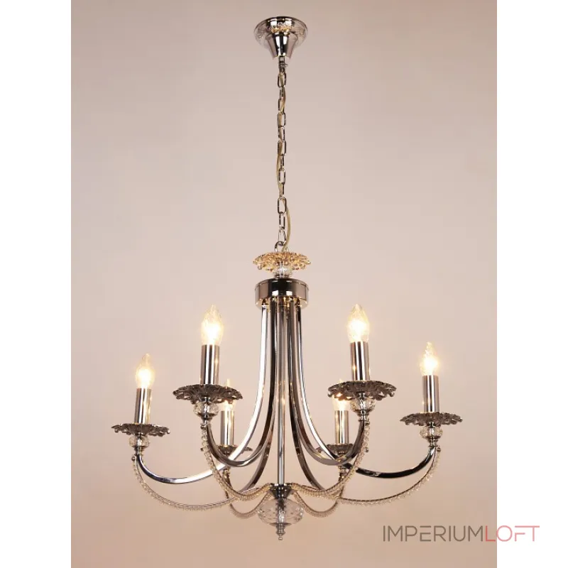 Подвесная люстра Abrasax Josephine 3007/6 CHROME Подвесная люстра Abrasax Josephine 3007/6 CHROME