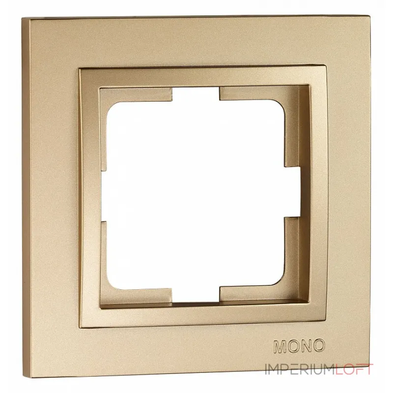 Рамка на 1 пост Mono Electric Despina 102-220000-160 Рамка на 1 пост Mono Electric Despina 102-220000-160