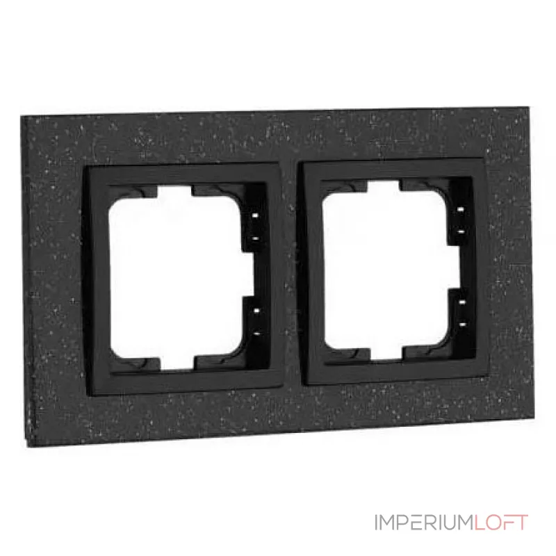 Рамка на 2 поста Mono Electric Style Granit 107-610000-161 Рамка на 2 поста Mono Electric Style Granit 107-610000-161
