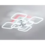 Светильник светодиодный потолочный FA3866/4+4 WH белый 144W 3000K-6400K+RGB 627*627*121 (ПДУ РАДИО 2.4G) от NovaLamp