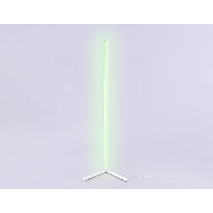 Светильник светодиодный напольный RGB с пультом FL8020 WH белый LED 15W RGB D32*1250 (ПДУ РАДИО 2.4G) от NovaLamp