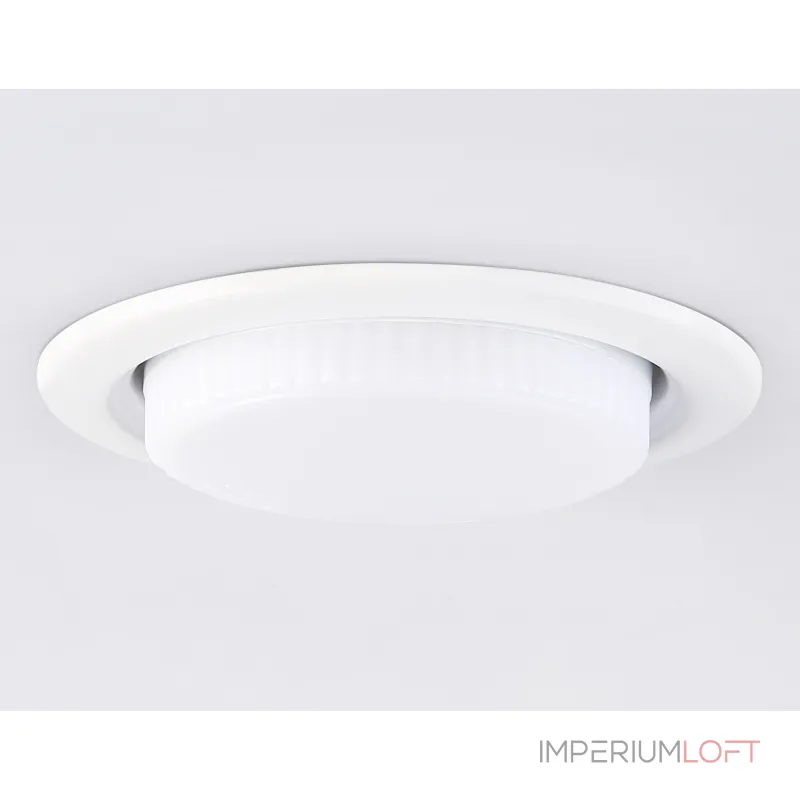 Светильник встраиваемый G10101 WH белый GX53 max 12W D106*38 (10шт) от NovaLamp