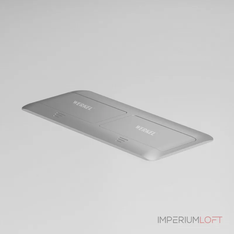 Выдвижной блок для розеток Werkel серебряный a069367 от ImperiumLoft