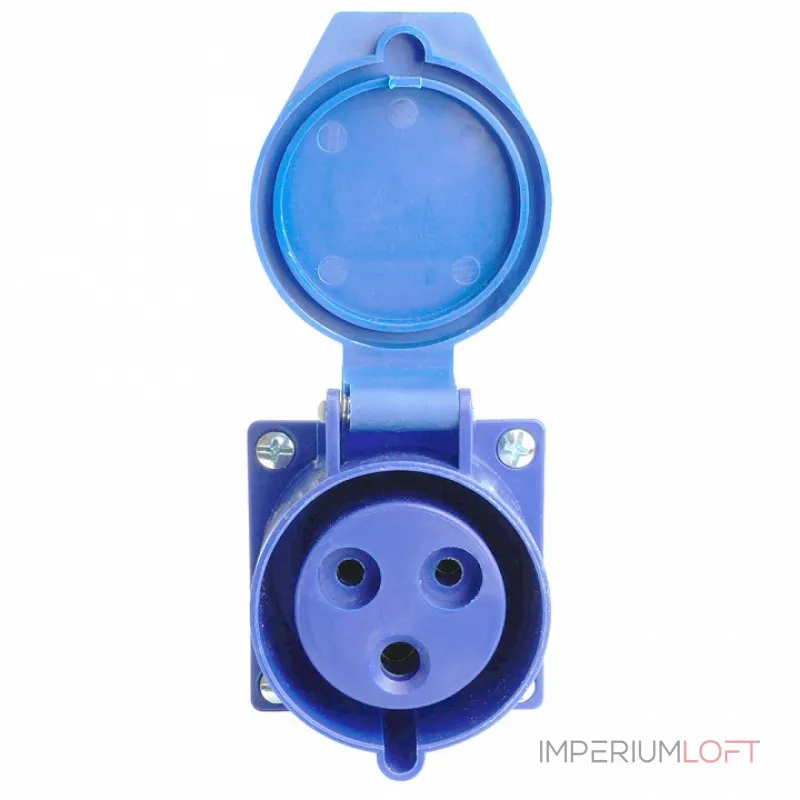 Розетка переносная разборная 2P+PE с крышкой Stekker ST 49433 от ImperiumLoft Розетка переносная разборная 2P+PE с крышкой Stekker ST 49433 от ImperiumLoft