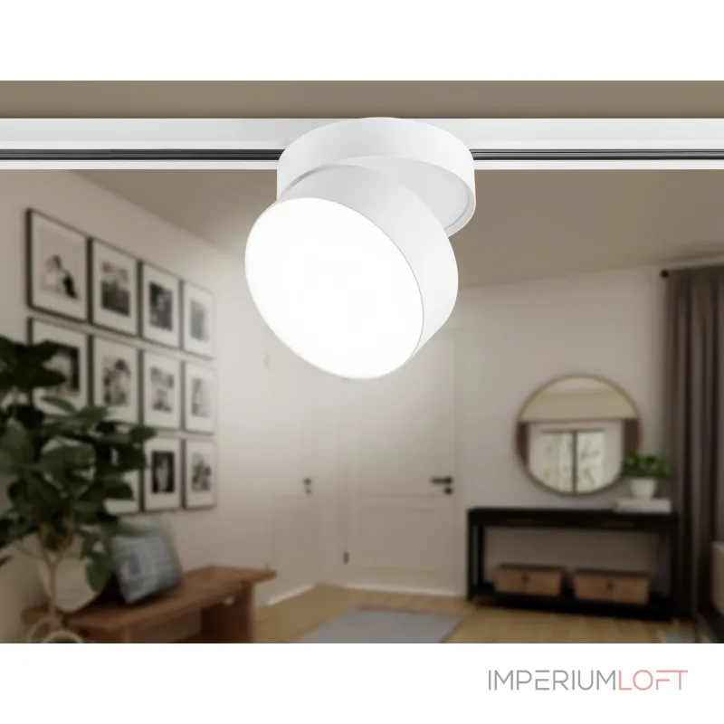 Светильник светодиодный трековый GL6875 WH белый LED 16W 4200K D115*90 от NovaLamp Светильник светодиодный трековый GL6875 WH белый LED 16W 4200K D115*90 от NovaLamp