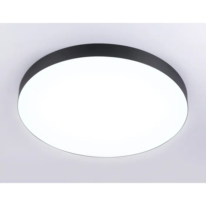 Светильник светодиодный потолочный FV5538 BK черный LED 90W 4200K D600*58 (Без ПДУ) от NovaLamp