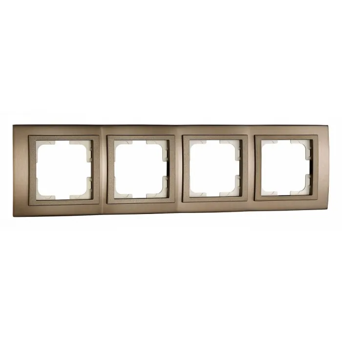 Рамка на 4 поста Mono Electric Style Aluminium 107-810000-163 от ImperiumLoft