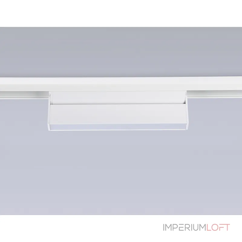 Светильник светодиодный трековый для шинопровода Magnetic GL4061 WH белый IP20 12W 4200K 48V 223*22*105 от NovaLamp