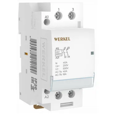 Контактор двухмодульный Werkel W942M40O