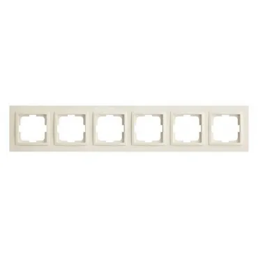 Рамка на 6 постов Mono Electric Despina 102-010000-166