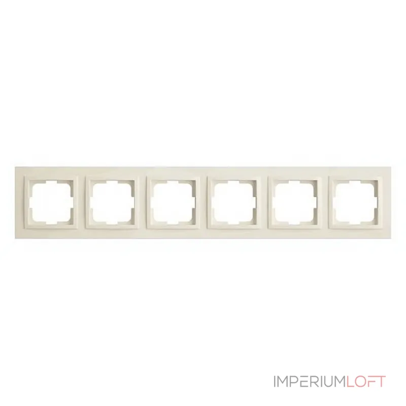 Рамка на 6 постов Mono Electric Despina 102-010000-166 от ImperiumLoft Рамка на 6 постов Mono Electric Despina 102-010000-166 от ImperiumLoft