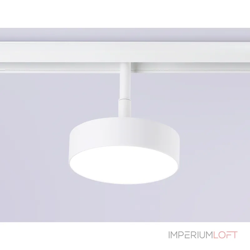 Светильник светодиодный трековый для шинопровода Magnetic GL3854 WH белый IP20 18W 4200K 48V D115*30 от NovaLamp Светильник светодиодный трековый для шинопровода Magnetic GL3854 WH белый IP20 18W 4200K 48V D115*30 от NovaLamp