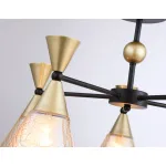 Подвесной светильник TR3171/5 BK/GD черный/золото E27/5 max 60W D580*380 от NovaLamp