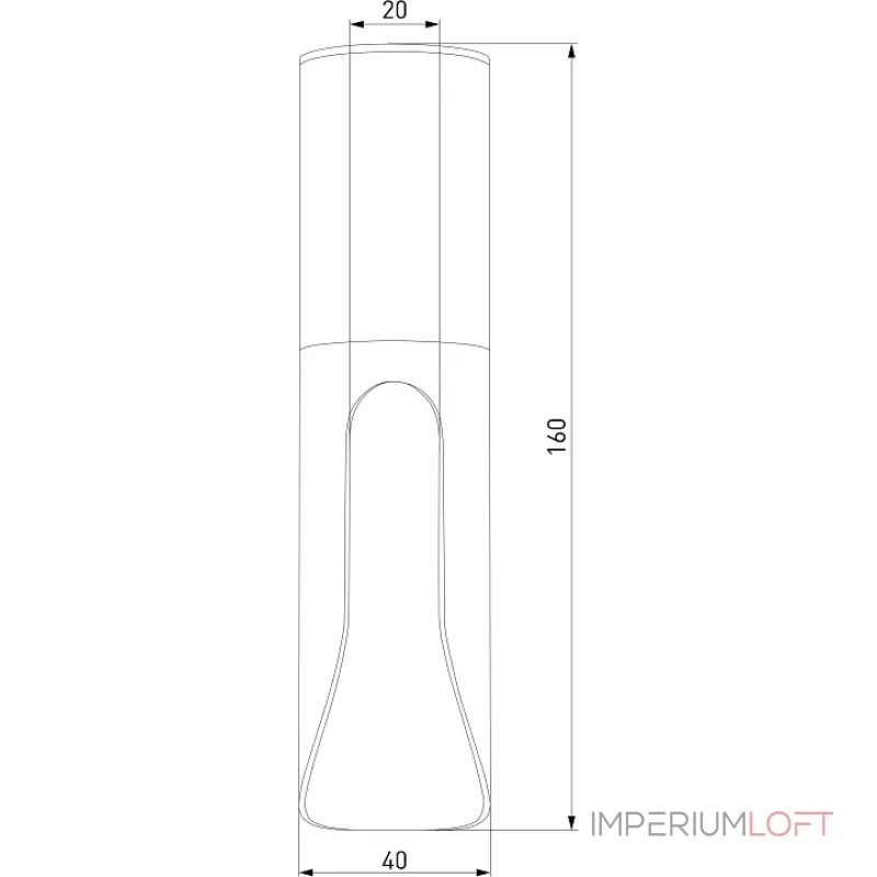 Накладной светильник Elektrostandard Apex 25113/LED 7W 3000K белый