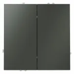 Выключатель проходной двухклавишный без рамки Voltum S70 VLS020306 от ImperiumLoft
