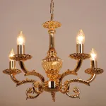 Подвесная люстра Abrasax Sylvia L.8110-5GO от ImperiumLoft