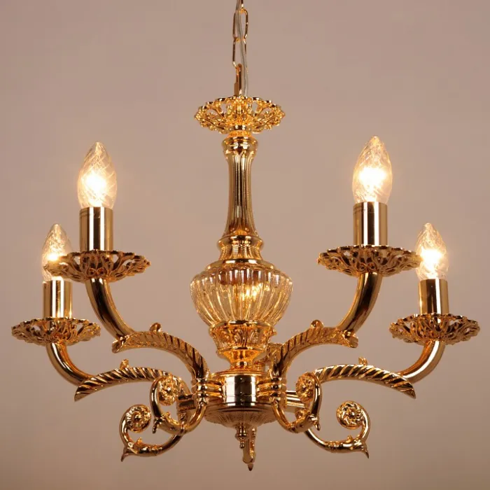 Подвесная люстра Abrasax Sylvia L.8110-5GO от ImperiumLoft
