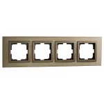 Рамка на 4 поста Mono Electric Style Aluminium 107-810000-163 от ImperiumLoft