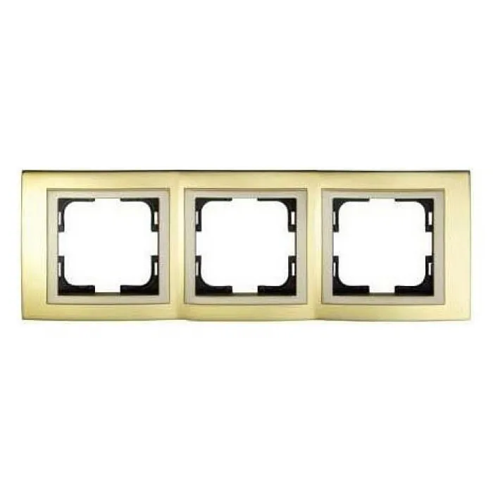Рамка на 3 поста Mono Electric Chrome 106-440000-162 от ImperiumLoft