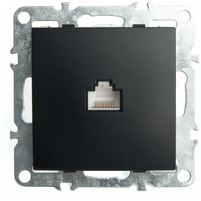 Розетка Ethernet RJ-45 без рамки Stekker Эрна 49151 от ImperiumLoft