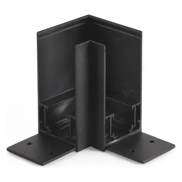 Соединитель угловой L-образный для треков накладных Wolta WML-SMC/01B Соединитель угловой L-образный для треков накладных Wolta WML-SMC/01B