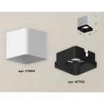 Комплект накладного светильника XS7805002 SWH/SBK белый песок/черный песок MR16 GU5.3 (C7805, N7702) от NovaLamp Комплект накладного светильника XS7805002 SWH/SBK белый песок/черный песок MR16 GU5.3 (C7805, N7702) от NovaLamp