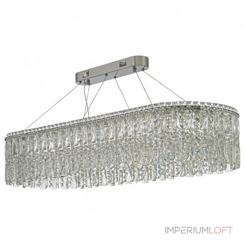 Подвесная люстра Arti Lampadari Ovindoli Nickel Ovindoli L 1.5.120x40.100 N от ImperiumLoft