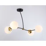 Подвесной светильник TR2544/4 BK/SB черный/бронза E27/4 max 60W 700*450*450 от NovaLamp