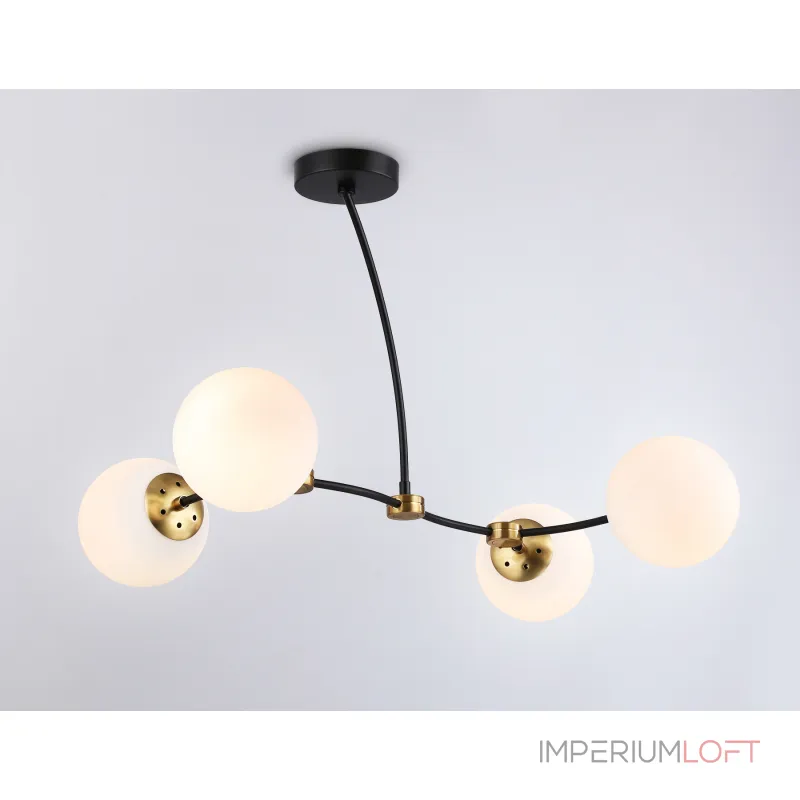 Подвесной светильник TR2544/4 BK/SB черный/бронза E27/4 max 60W 700*450*450 от NovaLamp
