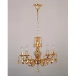 Подвесная люстра Abrasax Sylvia L.8110-5GO от ImperiumLoft
