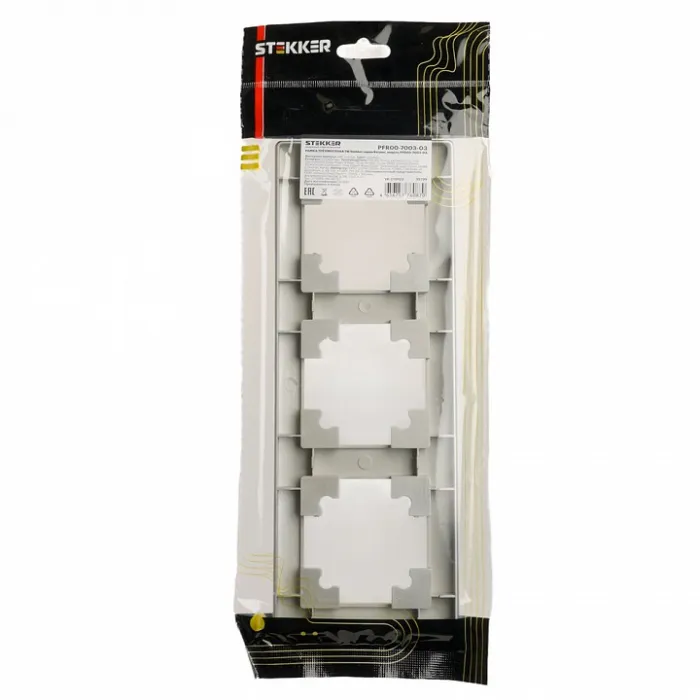 Рамка на 3 поста Stekker PFR00-7003-03 39799 от ImperiumLoft