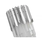 Настенный светильник с хрусталем TR5288/2 CH/CL хром/прозрачный E14/2 max 40W 370*220*110 от NovaLamp