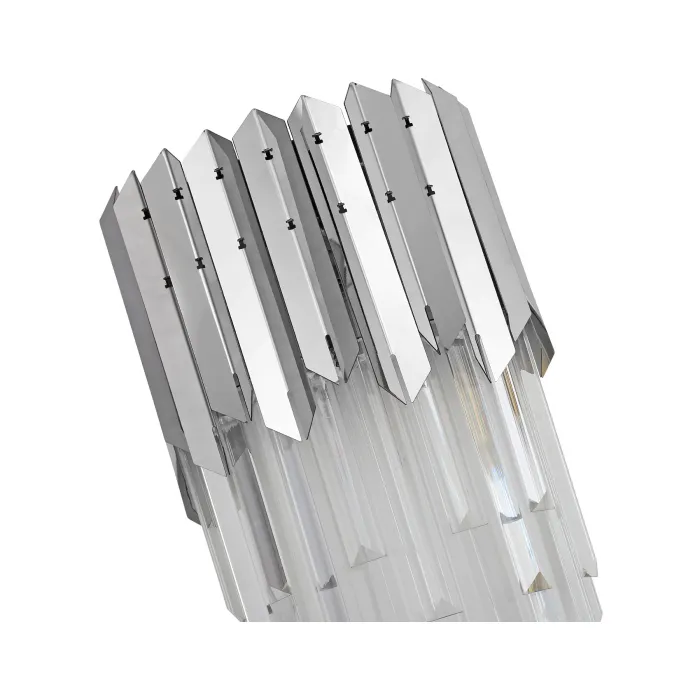 Настенный светильник с хрусталем TR5288/2 CH/CL хром/прозрачный E14/2 max 40W 370*220*110 от NovaLamp