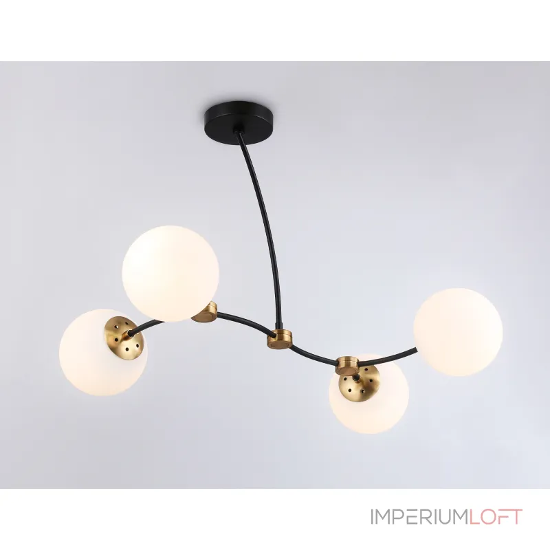 Подвесной светильник TR2544/4 BK/SB черный/бронза E27/4 max 60W 700*450*450 от NovaLamp