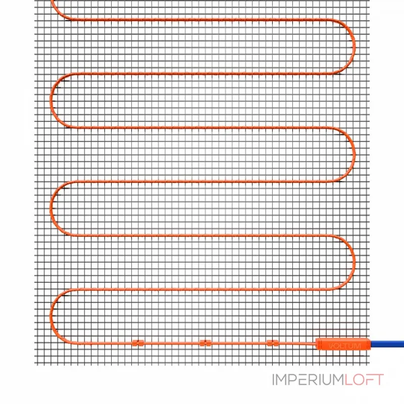 Нагревательный мат Voltum Т150 VLT01-150-15 от ImperiumLoft Нагревательный мат Voltum Т150 VLT01-150-15 от ImperiumLoft
