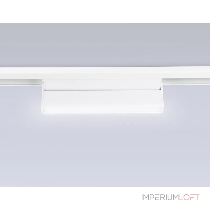 Светильник светодиодный трековый для шинопровода Magnetic GL4061 WH белый IP20 12W 4200K 48V 223*22*105 от NovaLamp