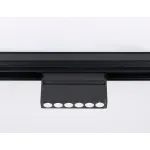 Светильник светодиодный поворотный для шинопровода Magnetic GL4040 BK черный IP20 6W 4200K 48V 24° 115*22*105 от NovaLamp