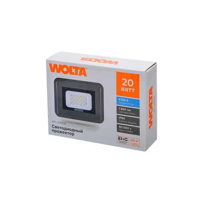 Настенно-потолочный прожектор Wolta WFL-20W WFL-20W/06 от ImperiumLoft