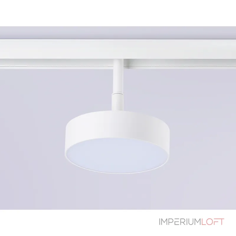 Светильник светодиодный трековый для шинопровода Magnetic GL3854 WH белый IP20 18W 4200K 48V D115*30 от NovaLamp Светильник светодиодный трековый для шинопровода Magnetic GL3854 WH белый IP20 18W 4200K 48V D115*30 от NovaLamp