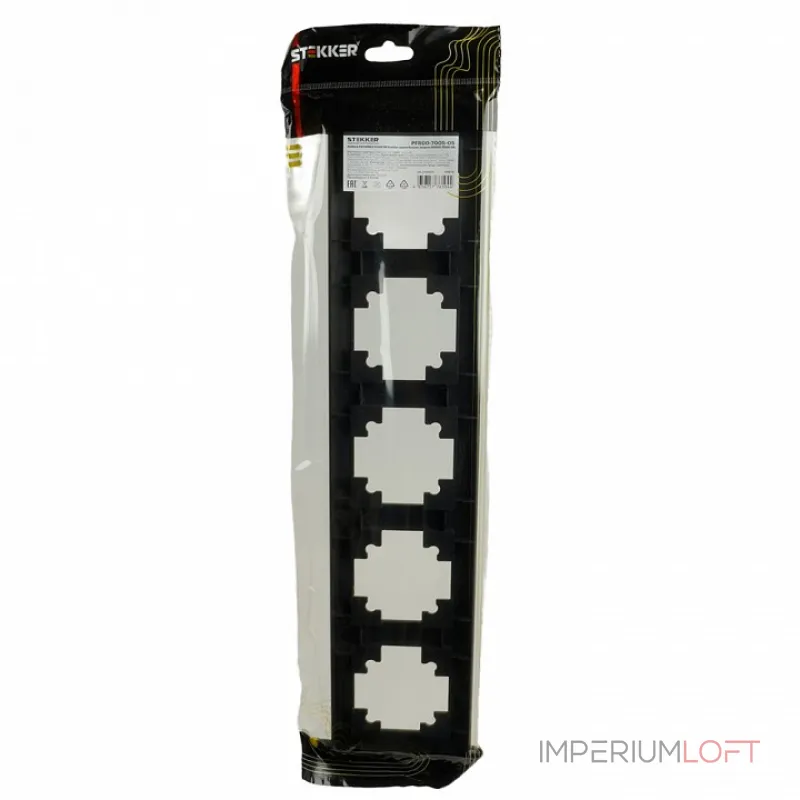 Рамка на 5 постов Stekker PFR00-7005-05 39816 Рамка на 5 постов Stekker PFR00-7005-05 39816