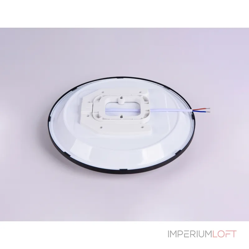 Потолочный светодиодный светильник FZ1233 BK черный IP44 22W 6400К D260*55 (Без ПДУ) от NovaLamp