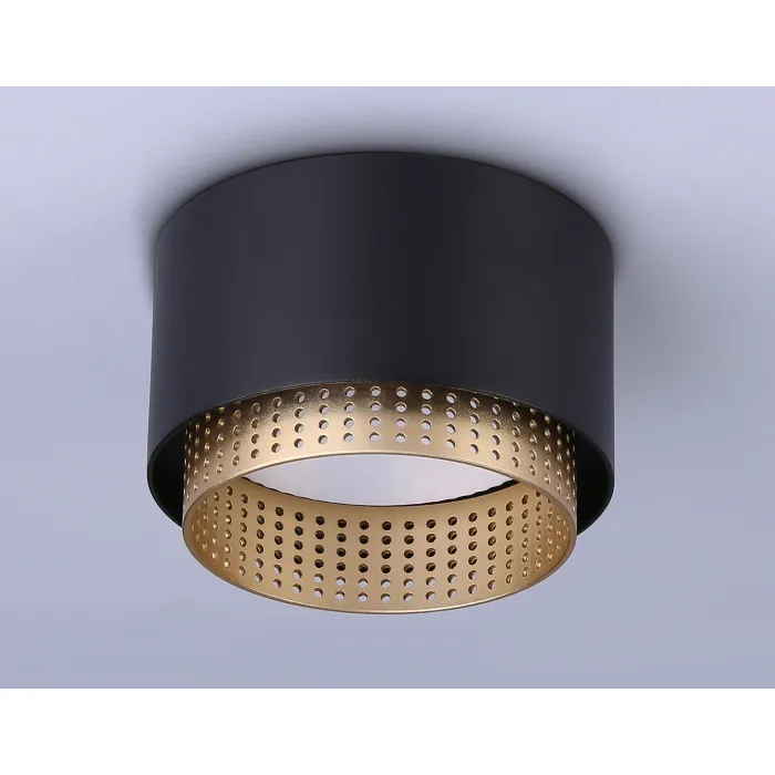 Светильник накладной TN71275 BK/GD черный/золото GX53 max 12W D95*62 от NovaLamp
