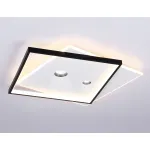 Потолочный светодиодный светильник FL5065 WH/BK белый/черный 56W 3000K-6400K+4200K 500*500*60 (ПДУ РАДИО 2.4G) от NovaLamp