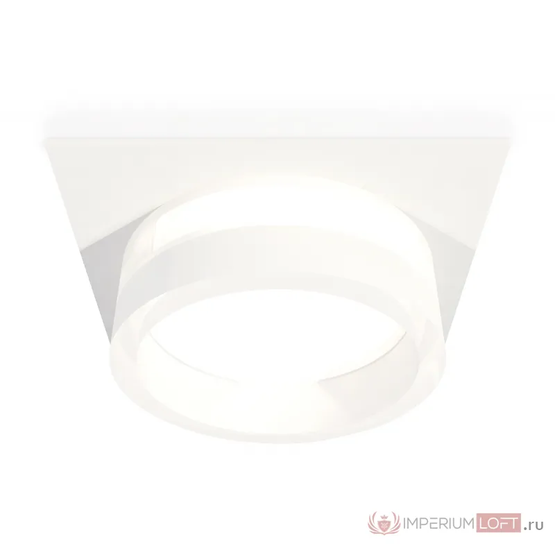 Комплект встраиваемого светильника XC8061015 SWH/FR белый песок/белый матовый GX53 (C8061, N8401) от NovaLamp